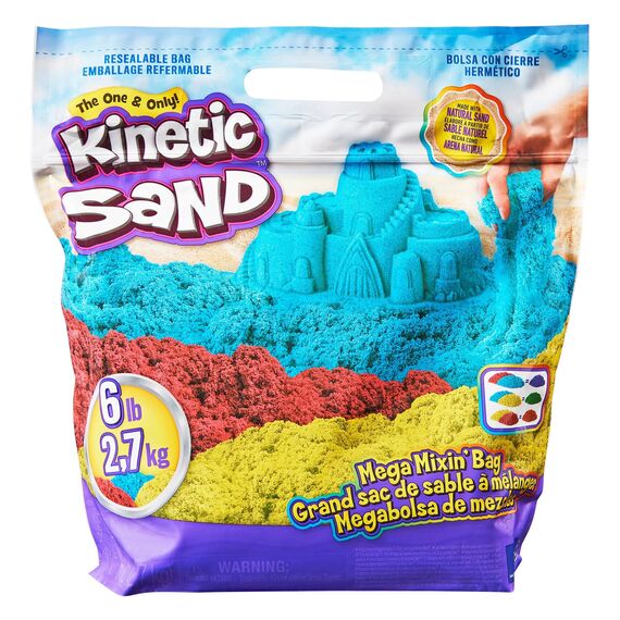Kinetic Sand - Primary Colour Bag - 2,7kg (6065104) / Toys