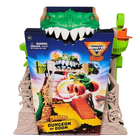 Monster Jam - Mini 1:87 Transforming Playset (6069758) / Toys