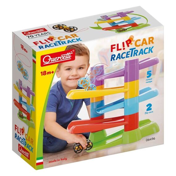 Quercetti - Flip Car Race Track - (QU-06496) / Toys