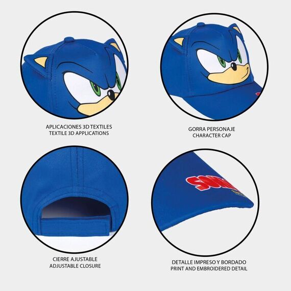 Sonic the Hedgehog cap |  Techbox