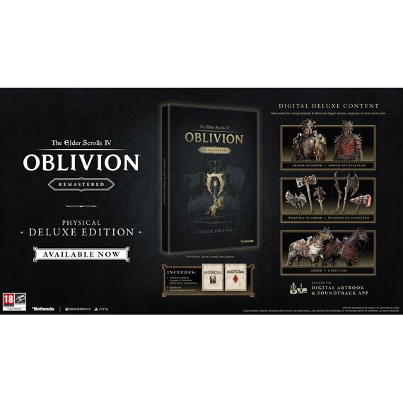 The Elder Scrolls IV: Oblivion Remastered (Deluxe Edition) / PlayStation 5 - PS5 Games - Games - Techbox