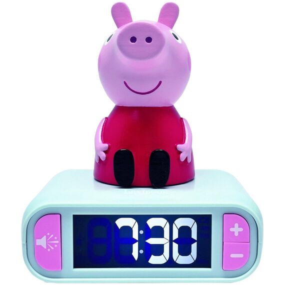 Lexibook - Peppa Pig Nighlight Alarm Clock with sounds (RL800PP) / Toys