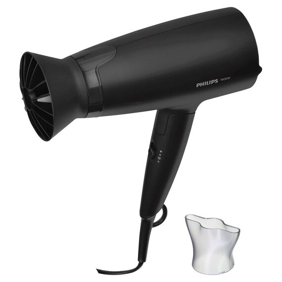 Philips 3000 series BHD308/10 hair dryer 1600 W Black - Hair Dryers - Personal Care - Techbox