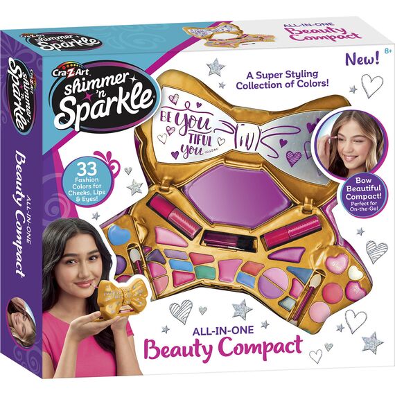 SHIMMER N SPARKLE - BOW BEAUTIFUL COMPACT (65574) / Toys