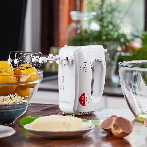 SMAPP Hand Mixer 451.4 White - Mixers - Food preparation - Techbox
