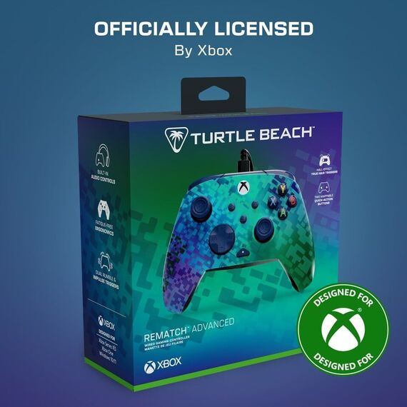 Turtle Beach  - Rematch Advanced Wired - Glitch Green / Xbox Series X