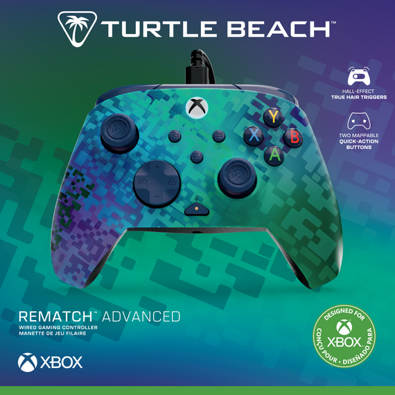 Turtle Beach  - Rematch Advanced Wired - Glitch Green / Xbox Series X