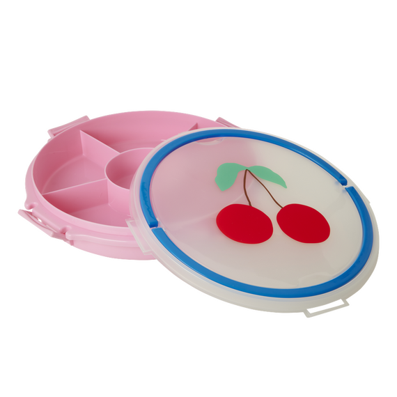 Rice - Serving Tray with Handle - Pink / Baby and Children