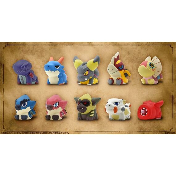 Monster Hunter Figure Builder Trading Figures 3 - 5 cm Finger Puppet Monster Hunter Vol. 2 (10) - Figurines - Collectibles - Techbox