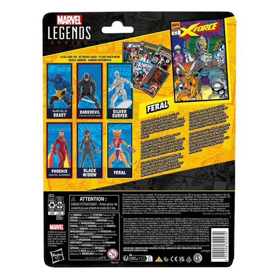 X-Force Marvel Legends Action Figure Feral 15 cm |  Techbox