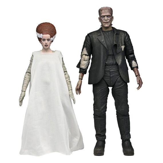 Universal Monsters Action Figures 2-Pack Bride of Frankenstein 90th Anniversary The Monster & His Mate 18 cm |  Techbox