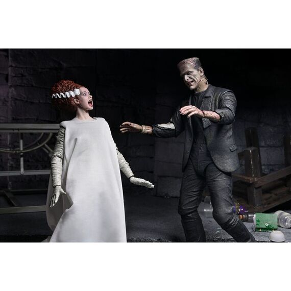 Universal Monsters Action Figures 2-Pack Bride of Frankenstein 90th Anniversary The Monster & His Mate 18 cm |  Techbox