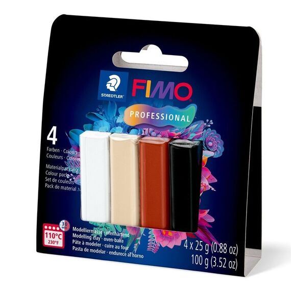 Fimo pro - Modelling set, Natural Colours (8043-S2) / Toys