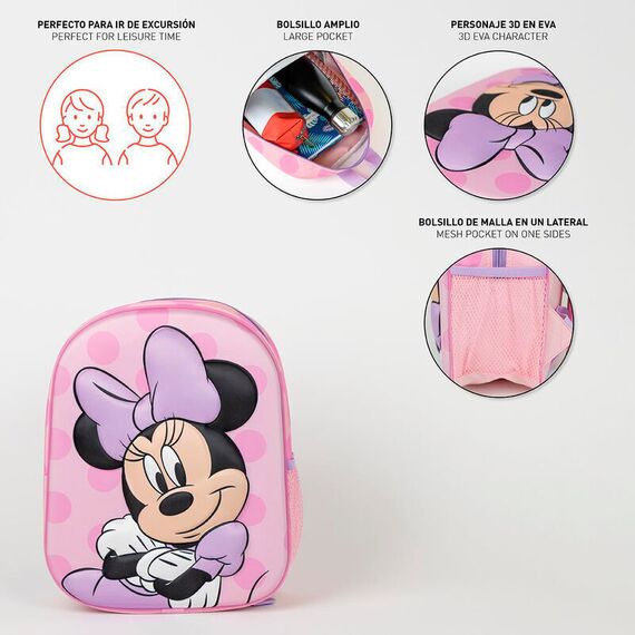 Disney Minnie 3D backpack 31cm |  Techbox