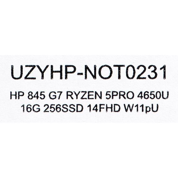 HP EliteBook 845 G7 AMD RYZEN 5 PRO 4650U 16GB 256GB SSD 14" FHD Win11pro Used  US QWERTY - Laptops - Used - Techbox