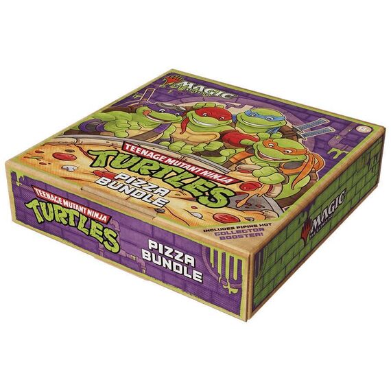 Magic the Gathering Teenage Mutant Ninja Turtles Pizza Bundle english |  Techbox
