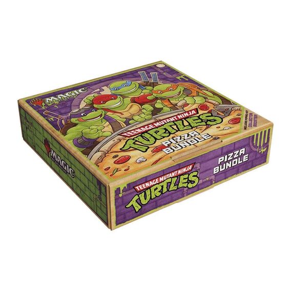 Magic the Gathering Teenage Mutant Ninja Turtles Pizza Bundle english |  Techbox