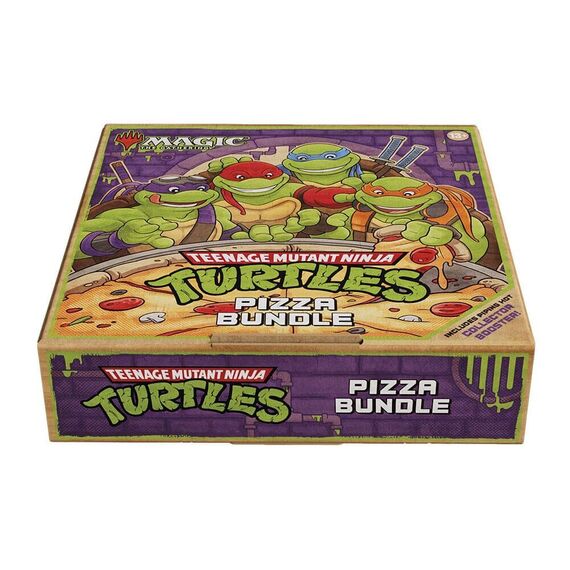 Magic the Gathering Teenage Mutant Ninja Turtles Pizza Bundle english |  Techbox