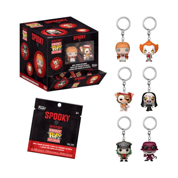 Assorted Pocket POP Keychain Mystery Horror - Keychains - Gifts - Techbox