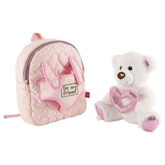Backpack + plush bear Teddy 27cm |  Techbox