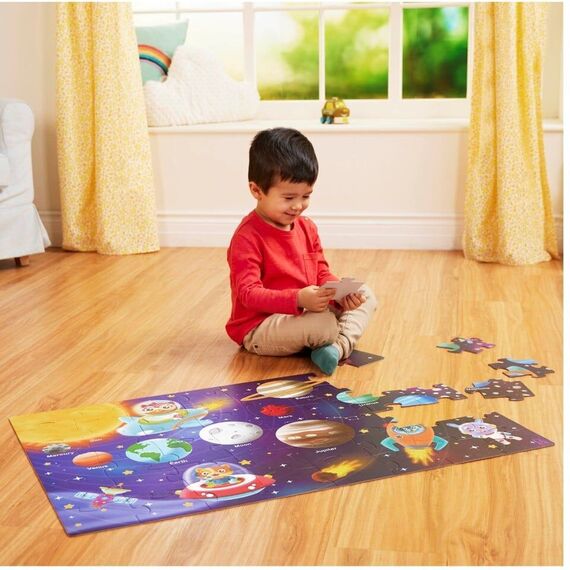 B Toys - B Floor Puzzle - Solar System (702217) / Toys - Puzzles - Gifts - Techbox