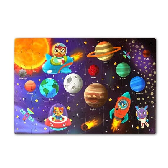 B Toys - B Floor Puzzle - Solar System (702217) / Toys - Puzzles - Gifts - Techbox