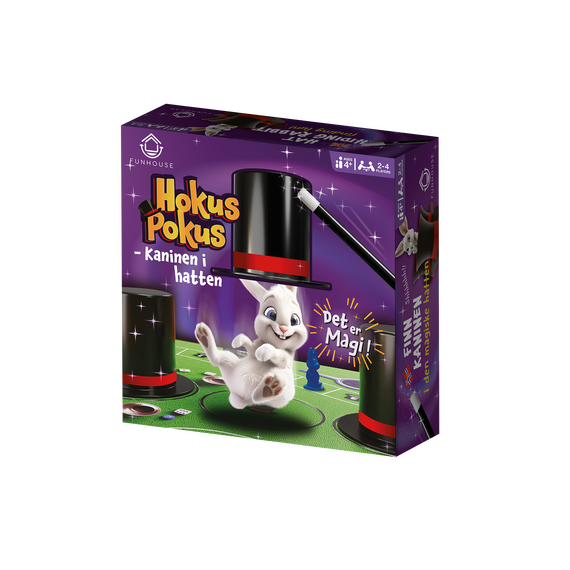 Funhouse Games - Kaninen i hatten (DK/NO) - 100100 / Toys