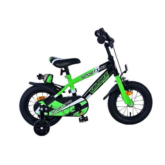 Volare - Children's Bicycle 12 - Sportivo Green (31278) / Toys | Techbox
