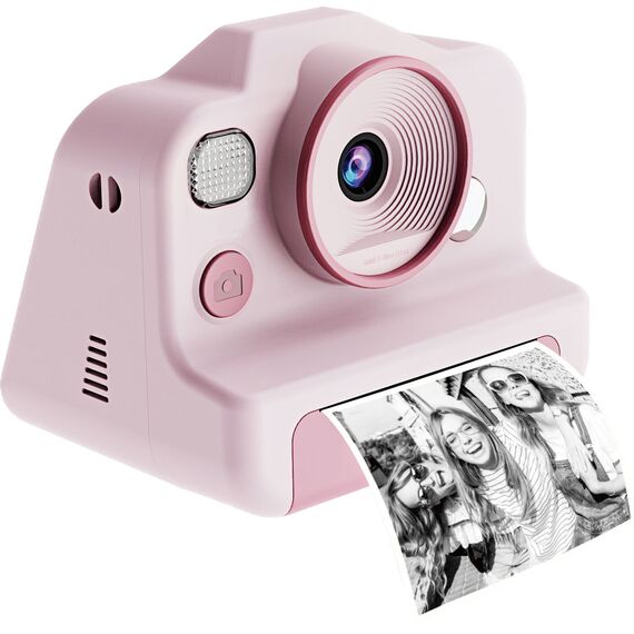 Minilens - Instant Print Camera Pink (910392) / Toys | Techbox