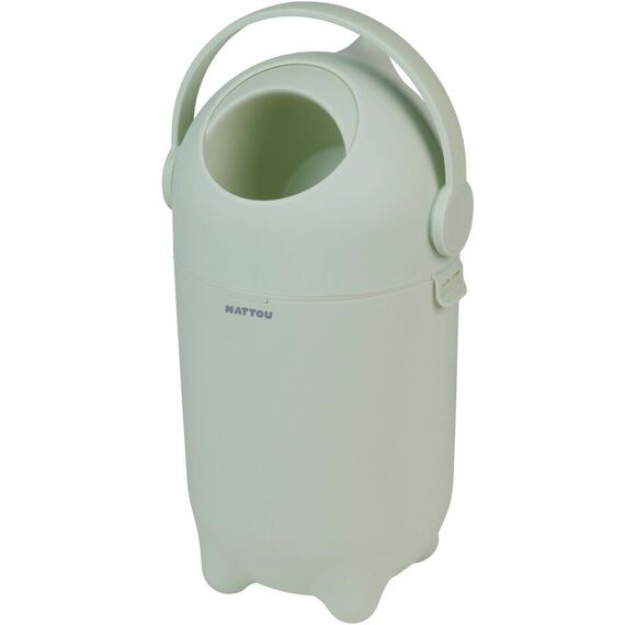 Nattou - Dropy Diaper Pail - Sage Green / Baby and Children