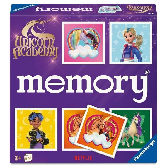 Ravensburger - Unicorn Academy memory® (10624778) / Toys