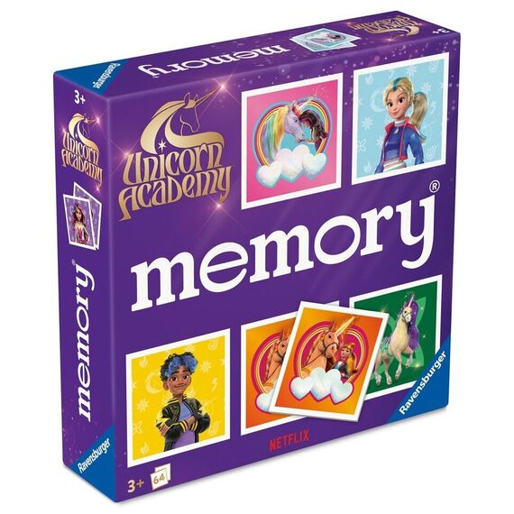 Ravensburger - Unicorn Academy memory® (10624778) / Toys