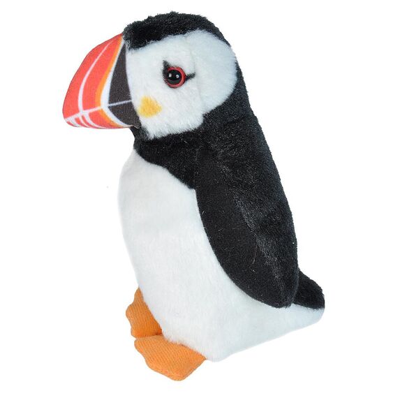 Wild Republic - Plush Toy Bird With Sound 18 cm Atlantic Puffin (808030) / Toys - Plushies - Gifts - Techbox