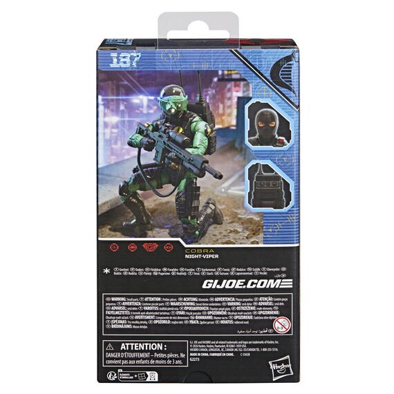 G.I. Joe Classified Series Cobra Night-Viper figure 15cm - Figurines - Collectibles - Techbox