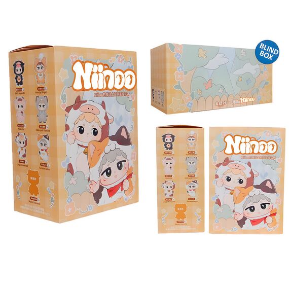 Niinoo assorted Blind Box Surprise doll keychain 17cm - Keychains - Gifts - Techbox
