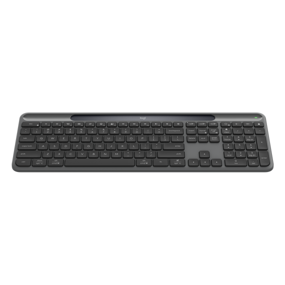 Logitech - Signature Slim Solar + K980 Keyboard - Graphite (Nordic) / Computers