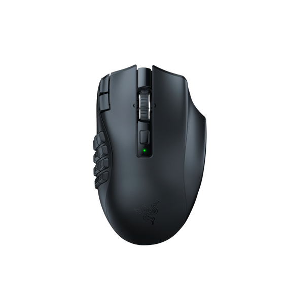 Razer - Naga V2 Hyperspeed - Wireless MMO Gaming Mouse - Black / Computers | Techbox