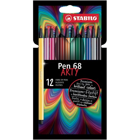 Stabilo - Pen 68 Arty, 12 pcs (204045) / Toys