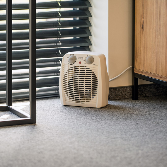 Teesa TSA8059 electric space heater Indoor White 2000 W Fan electric space heater | Techbox