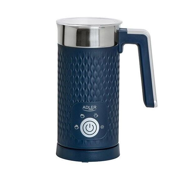 ADLER AD 4494d milk frother/warmer Automatic, Navy blue - Milk foam - Coffee & Beverages - Techbox