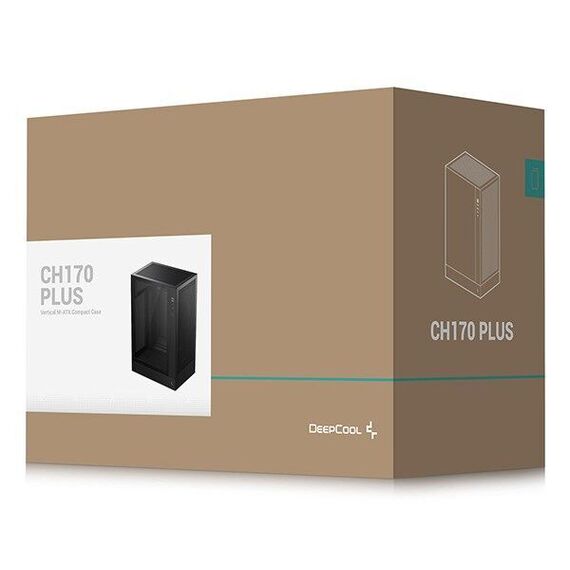 DeepCool CH170 PLUS Tower Black - Computer Cases - PC Cases & Accessories - Techbox