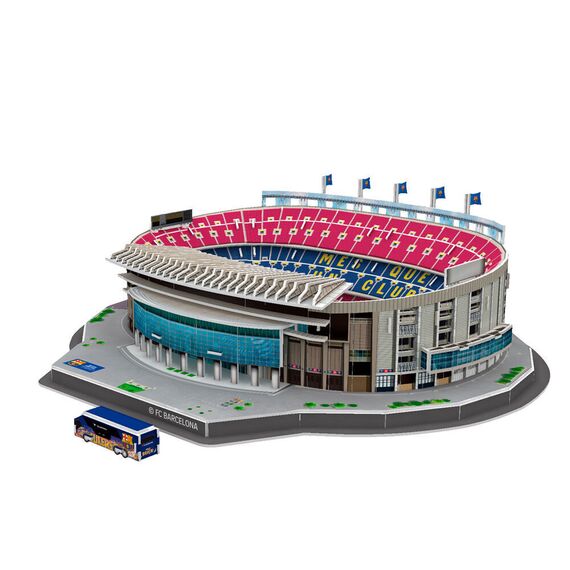 FC Barcelona Camp Nou Stadium 3D puzzle 98pcs - Puzzles - Gifts - Techbox