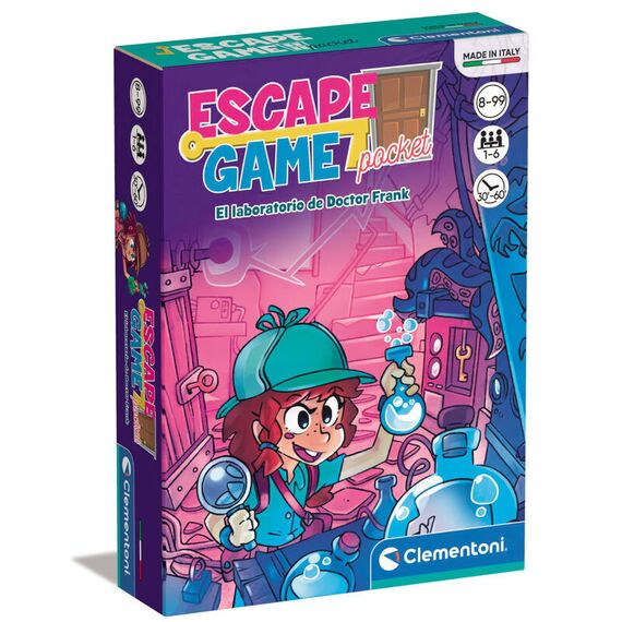 Spanish Escape Room Laboratory game
