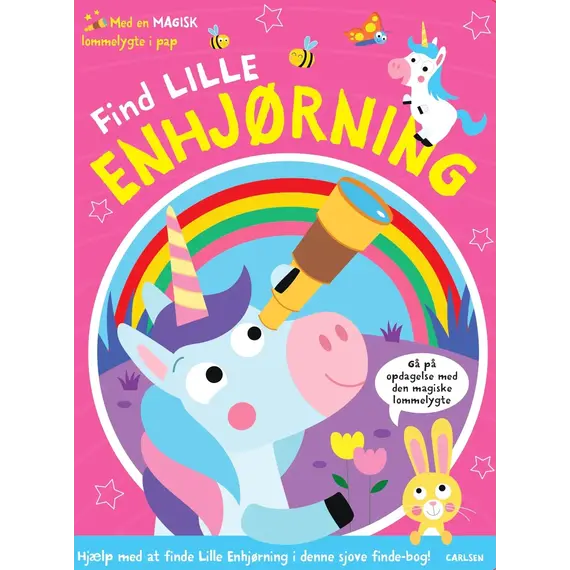 Find Lille Enhjørning - Med en magisk lommelygte / Toys