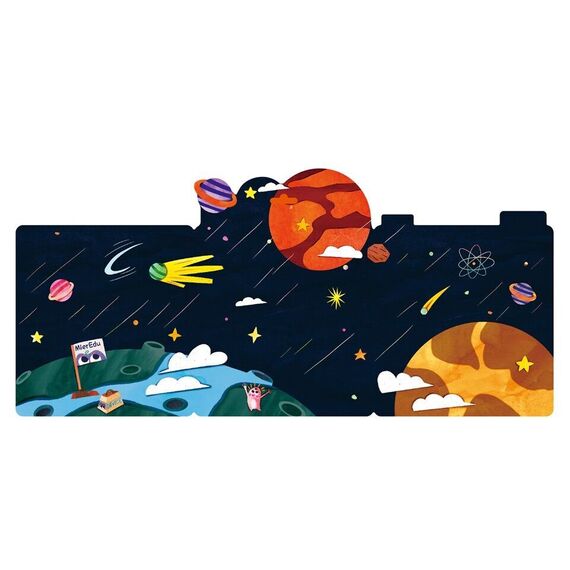 mierEdu - Jelly Stickers - Movable - Space Explorer (ME265) / Toys