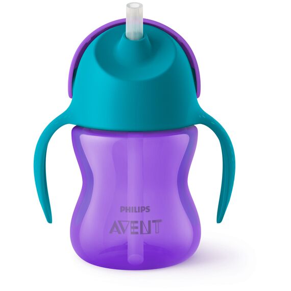 Philips Avent - Straw Cups, Bendy straw cup, 200ml/7oz, 9m+, 1-pack / Baby and Children
