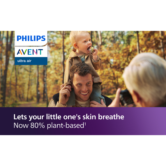 Philips Avent - Ultra air soother, Nighttime, 18m+, purple/pink / Baby and Children