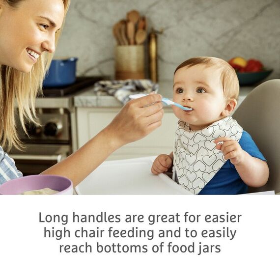 Munchkin - Soft Tip Infant Spoons - 6 psc. +4m / Baby and Children