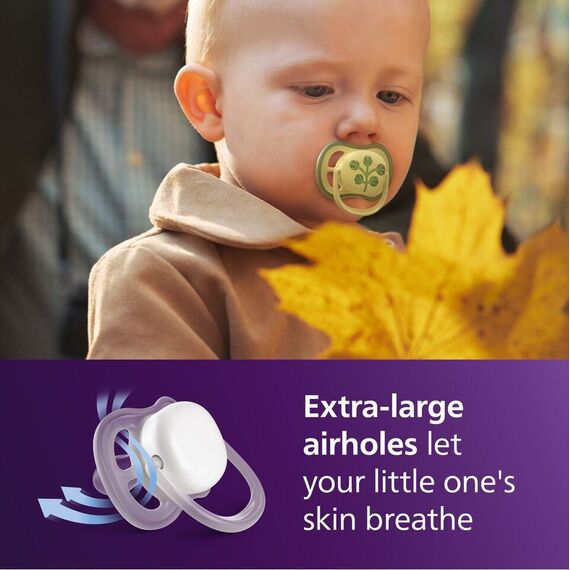 Philips Avent - Ultra air soother, 0-6m, Green/Blue / Baby and Children