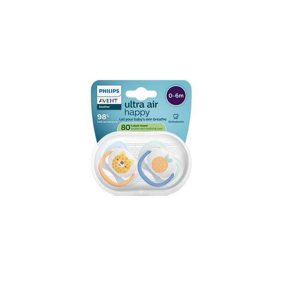 Philips Avent - Ultra air soother, 0-6m, Green/Blue / Baby and Children